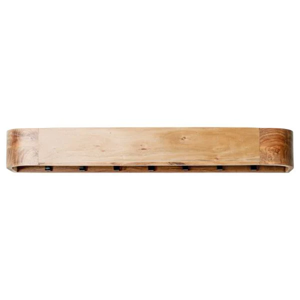 Garderobeneleiste Knenes - Akazie massiv - Breite: 100 cm - Image 6
