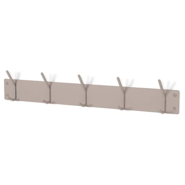 Garderobenleiste Falcao - Metall - Kaschmir - Breite: 70 cm