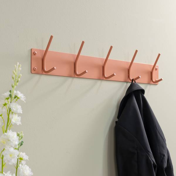 Garderobenleiste Fusion - Metall - Apricot - Breite: 70 cm - Image 3