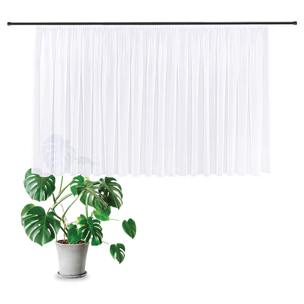 Gardine Laura II - Webstoff - Weiß - 450 x 150 cm - Image 3