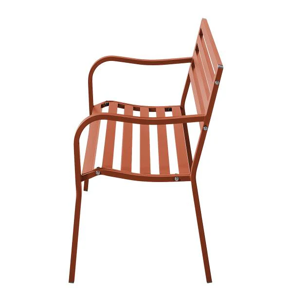 Gartenbank Sophy - Stahl - Terracotta - Image 12