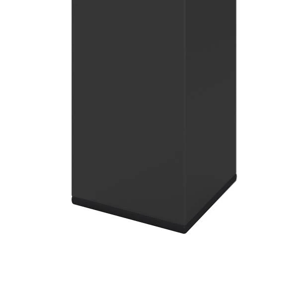 Gartenküchenecktisch Portol - Aluminium / Kunststoff - Schwarz - Image 12