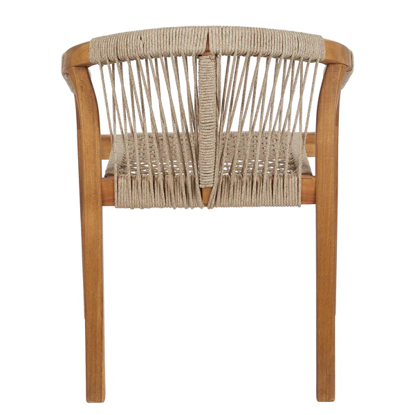 Gartenstuhl BAYONNE 2er-Set - Akazienholz/Polyester - Beige - Image 6