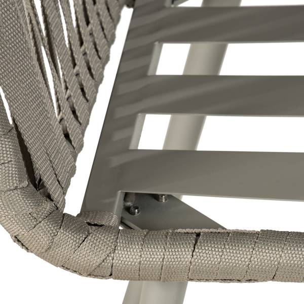 Gartenstuhl NOXI 2er-Set - Stahl / Polyester - Taupe - Image 23