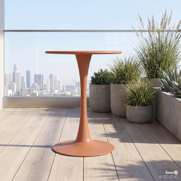 Gartentisch Vireo - Stahl - Terracotta - Image 2