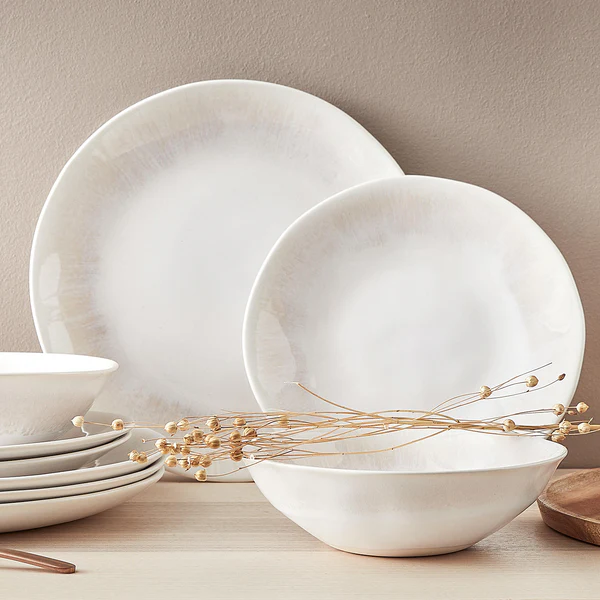 Geschirr-Set ATLANTIS 12-teilig - Steinzeug - Beige - Image 7