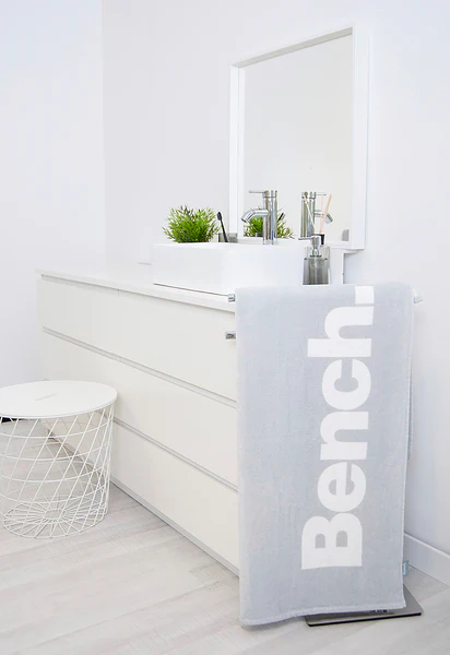 Handtuch Bench II - Baumwollstoff - Grau - Image 2