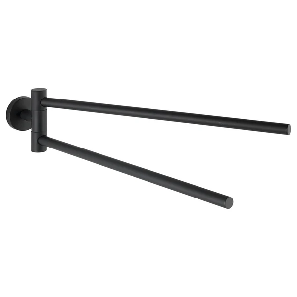 Handtuchhalter Bosio - Edelstahl - Schwarz - Image 2