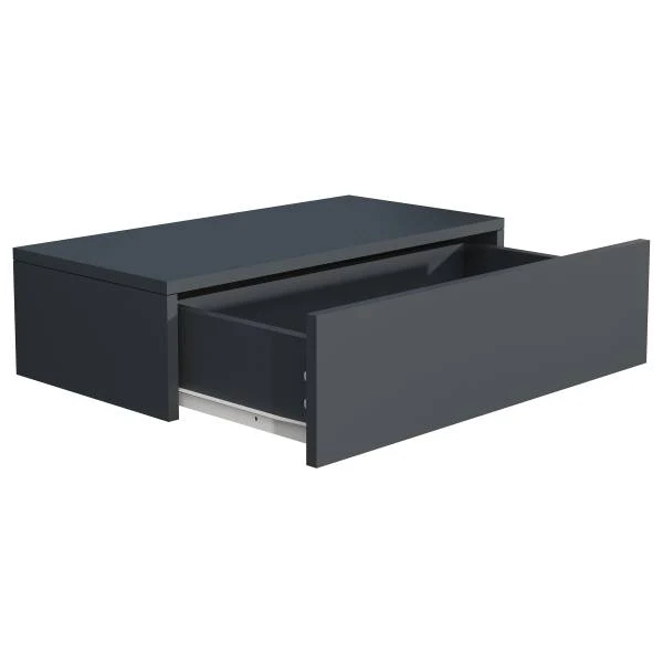 Hänge-Nachtkommode Usal M - Schwarz - Breite: 60 cm - Image 5
