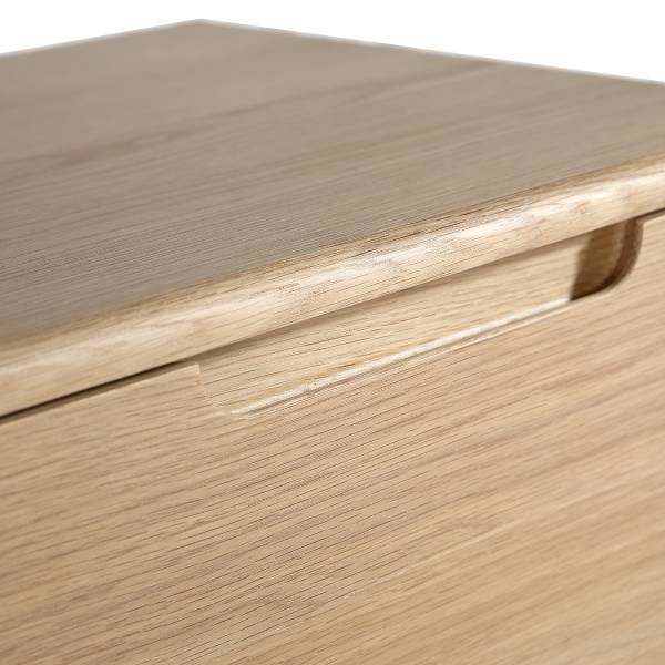 Hänge-Waschtisch JEKKI 45 cm - Eiche teilmassiv - Image 7