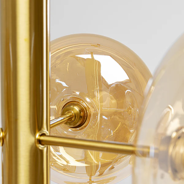 Hängeleuchte Headline Brass - Stahl / Glas - Gold - 9-flammig - Image 8