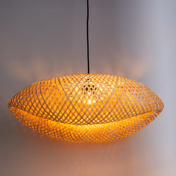 Hängeleuchte MISAKI - Bambus - 1-flammig - 40 x 20 cm - Image 9
