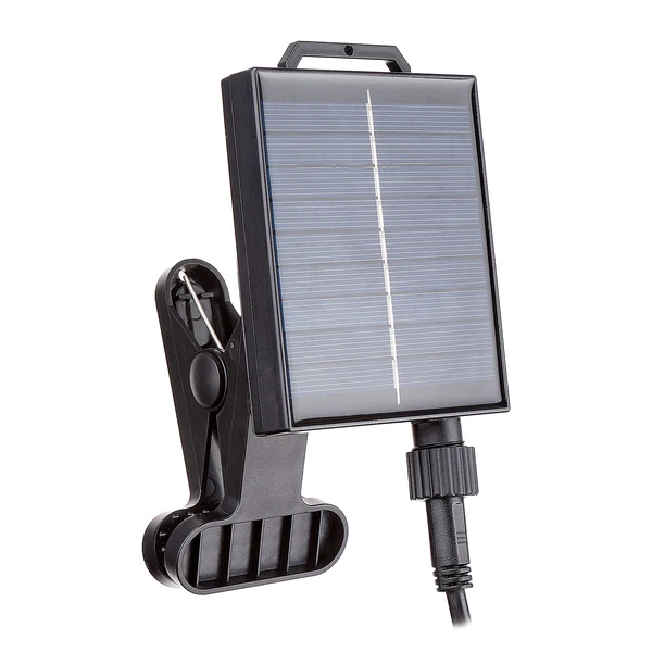 Hängeleuchte SOLANA mit Solarpanel - Metall / Kunstrattan - Braun - Image 12