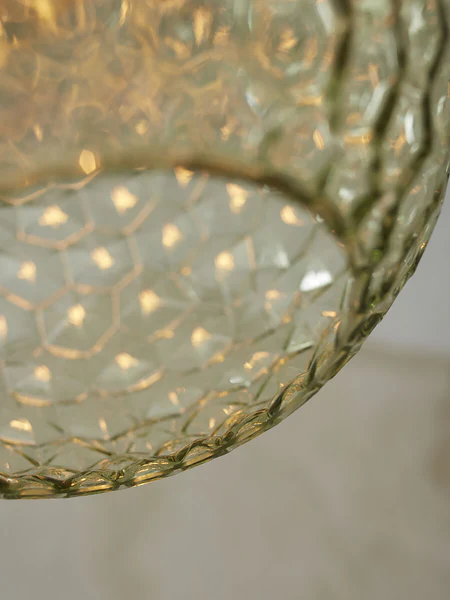 Hängeleuchte Venice Typ A - Glas - 1-flammig - Grün / Gold - Image 10