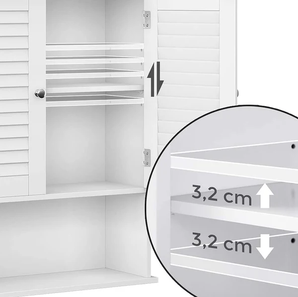 Hängeschrank Kontio - Weiß - Image 7