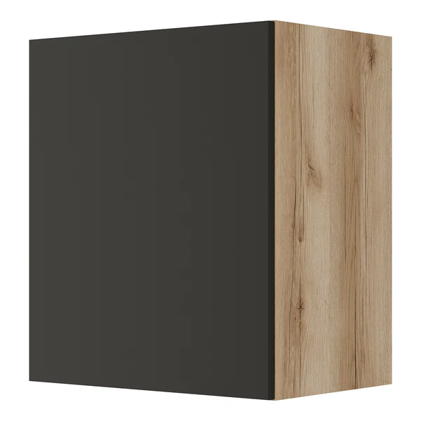 Hängeschrank Optiklar I - Anthrazit - Breite: 50 cm