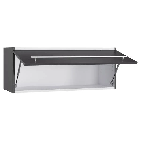 Hängeschrank Venezia mit Klapptür - Anthrazit - Breite: 90 cm - Image 4
