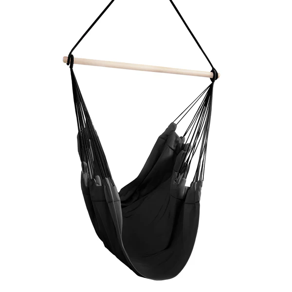 Hängesessel Malero - Baumwolle / Polyester - Schwarz - Image 4