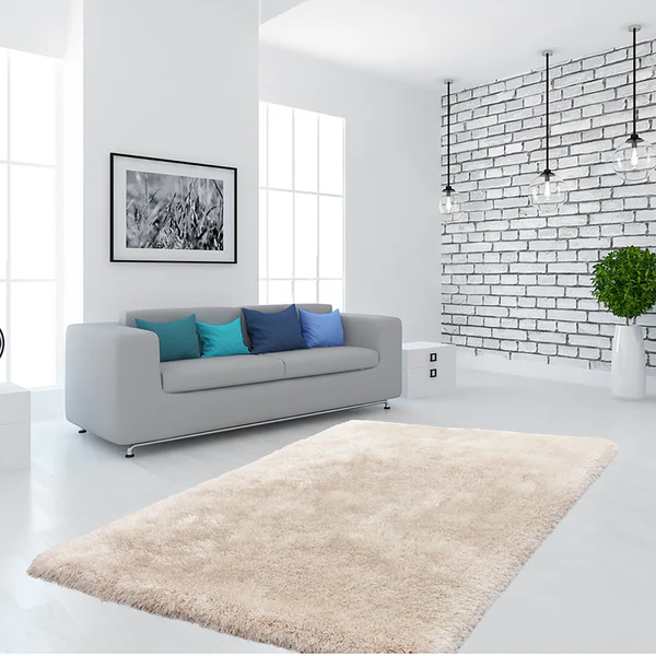 Hochflorteppich Cosy 510 - Webstoff - Elfenbein - 150 x 80 cm - Image 2