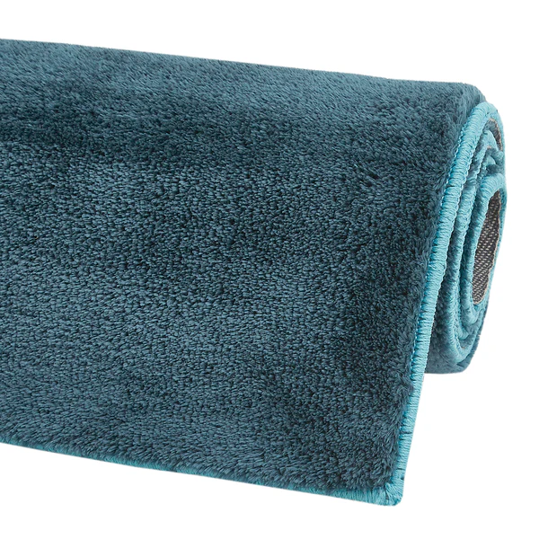 Hochflorteppich Orvieto - Polyester - Blau - 60 x 130 cm - Image 6