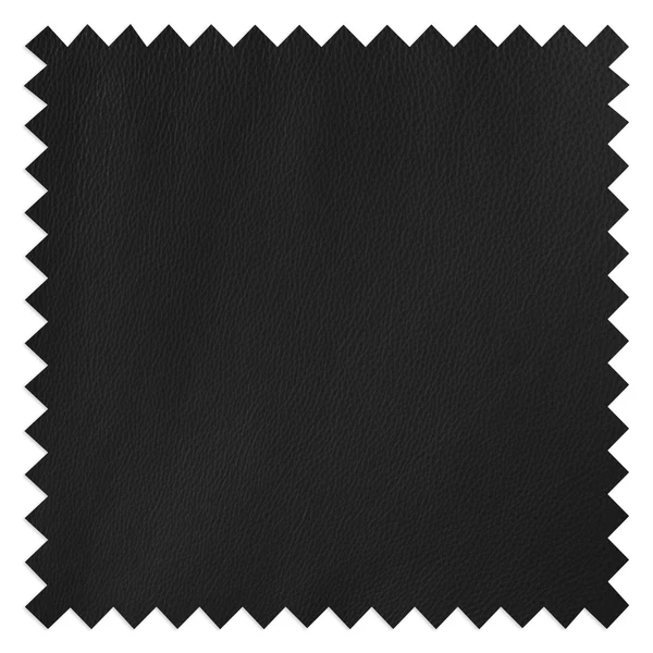 Hocker HEPBURN mit Kreuzfuß - Webstoff Saia / Echtleder Neka: Hellgrau / Schwarz - Schwarz - Image 8
