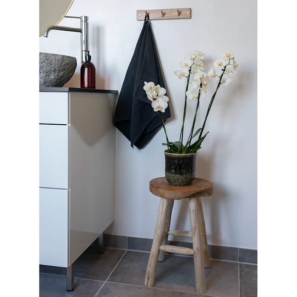 Hocker Kolding - Teakholz Massiv - Image 2