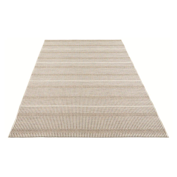 In-/Outdoorteppich Laon - Kunstfaser - Beige - 80 x 150 cm - Image 3