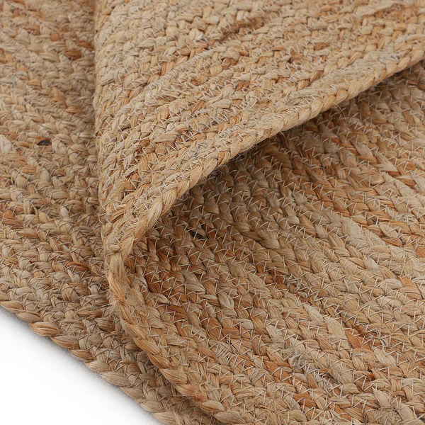 Juteteppich Nele - Jute - Natur - 80 x 80 cm - Image 7