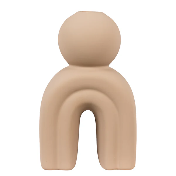 Kerzenhalter Jasike - Keramik - Beige - Image 4