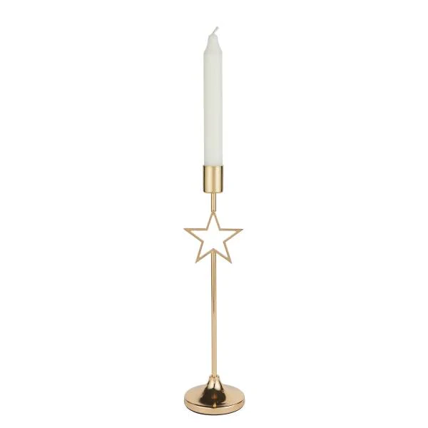 Kerzenhalter STARLET - Eisen - Gold - Image 2