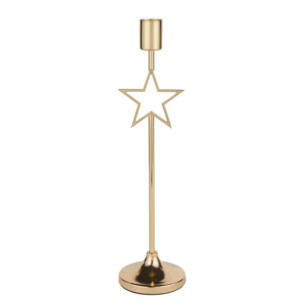 Kerzenhalter STARLET - Eisen - Gold - Image 3