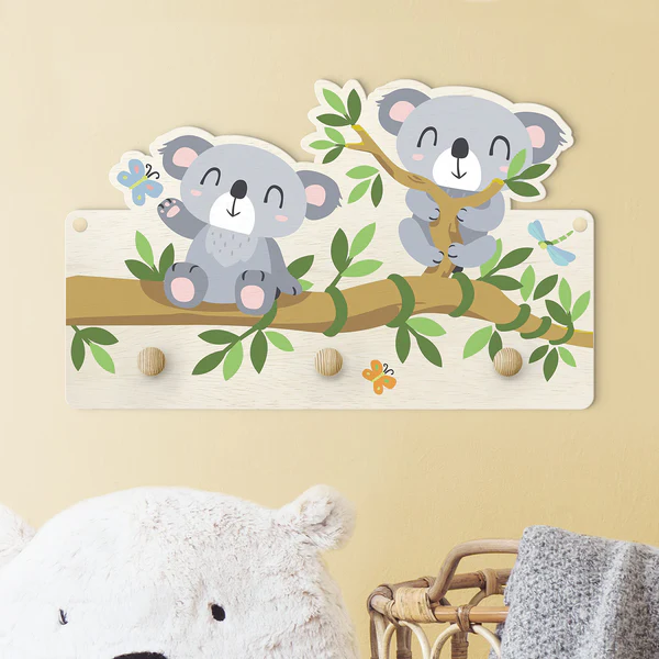 Kindergarderobe Koala Set - Mehrfarbig - Image 5