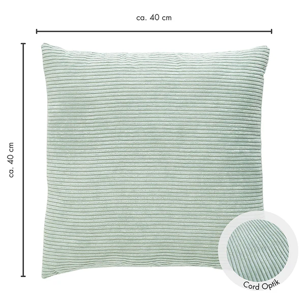 Kissen Emy - Polyester - Grün - Image 11