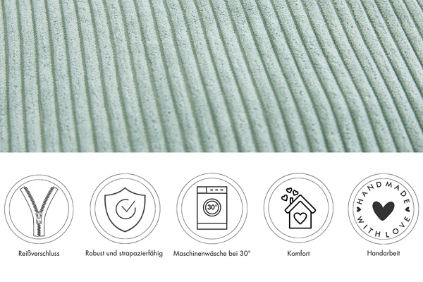 Kissen Emy - Polyester - Grün - Image 12