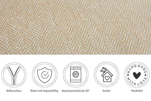 Kissen Jenny - Polyester - Beige - Image 12