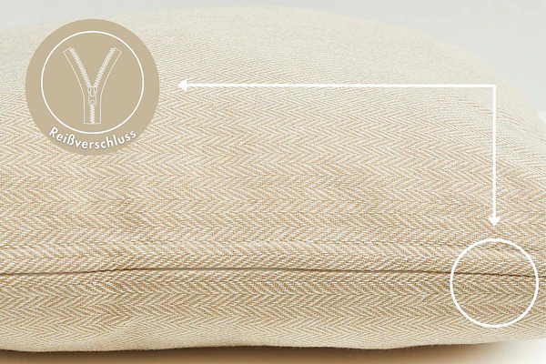 Kissen Jenny - Polyester - Beige - Image 9