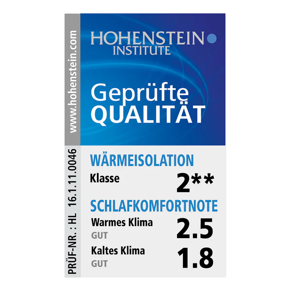 Kissen Klima MF50 - Webstoff - Weiß - 80 x 80 cm - Image 4