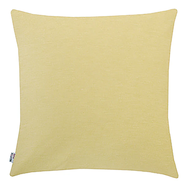 Kissenbezug Basic I - Baumwolle / Polyester - Gelb - 48 x 48 cm
