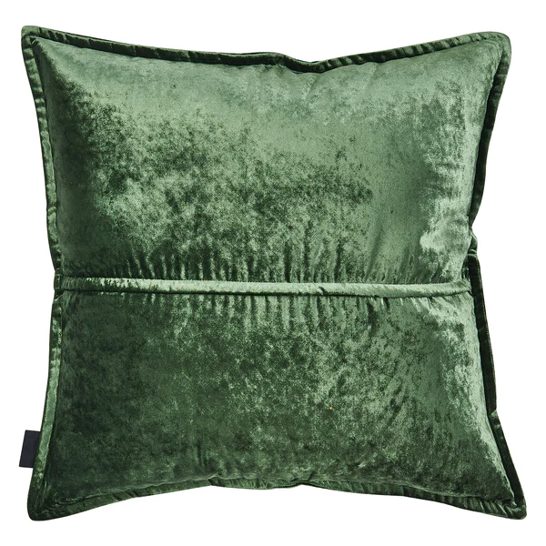 Kissenbezug Glam - Mischgewebe - Smaragdgrün - 65 x 65 cm - Image 2