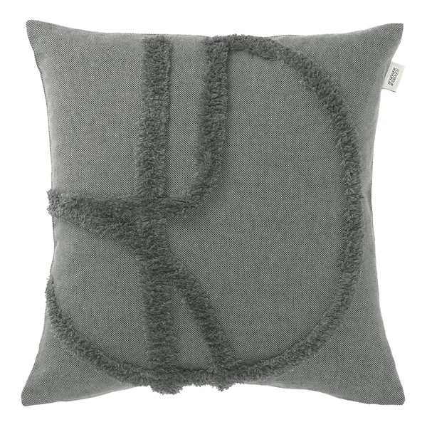 Kissenbezug Join - Polyester / Baumwolle - Grau