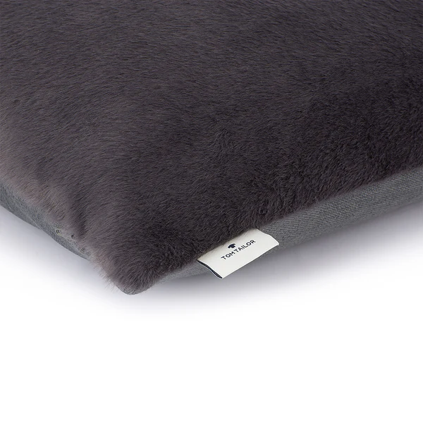 Kissenbezug Natural Fur - Polyester - Anthrazit - Image 3