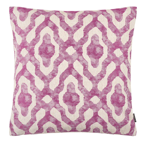 Kissenbezug Salerno - Polyester / Viskose / Leinen - Violett