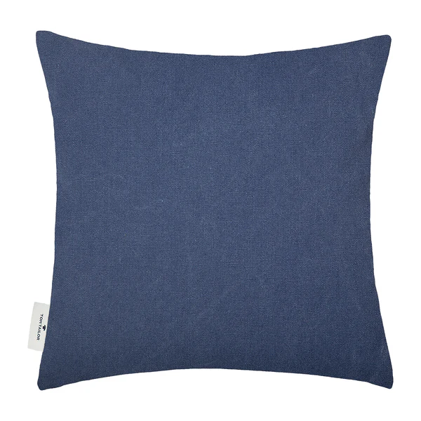 Kissenbezug Washed - Baumwolle / Polyester - Marineblau - Image 2