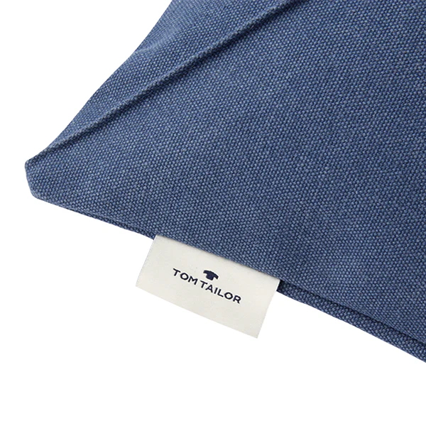 Kissenbezug Washed - Baumwolle / Polyester - Marineblau - Image 4
