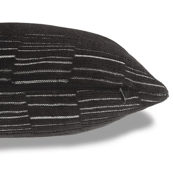 Kissenhülle Mute - Viskose / Polyester - 43 x 43 cm - Schwarz - Image 2