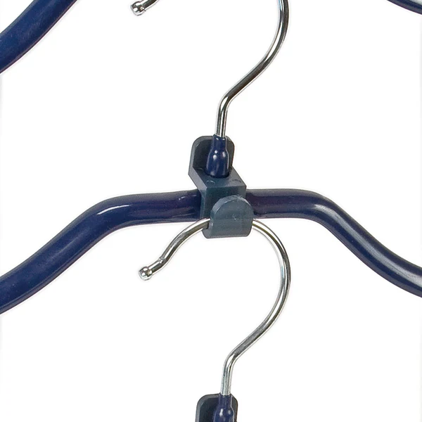 Kleiderbügel-Set Multi (12er-Set) - Chrom / Polypropylen - Silber - Image 2