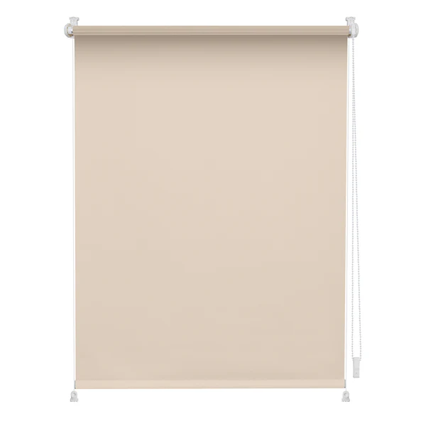 Klemmfix-Rollo Clanes - Polyester - Creme - 45 x 150 cm