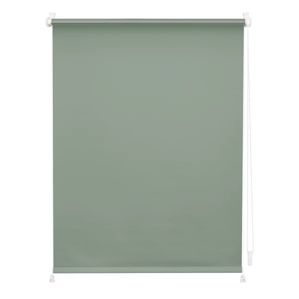 Klemmfix-Rollo Clanes - Polyester - Grün - 100 x 150 cm