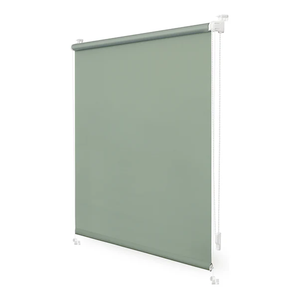 Klemmfix-Rollo Clanes - Polyester - Grün - 120 x 150 cm - Image 3