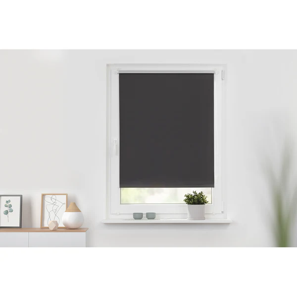 Klemmfix-Rollo Concio - Polyester - Anthrazit - 60 x 150 cm - Image 2